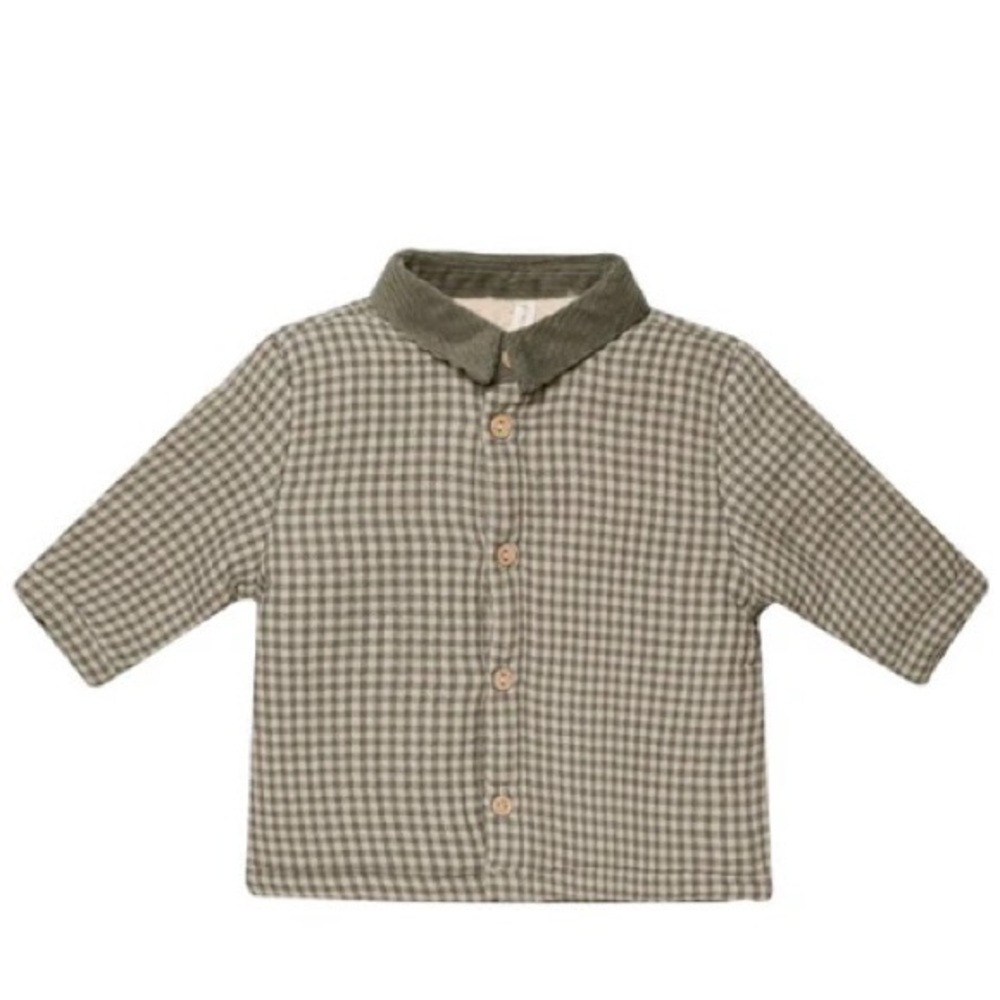 LIKE NEW Quincy Mae Ford Jacket in Forest (green) - 6-12 months